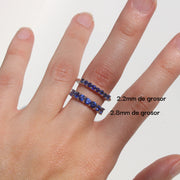 Churumbela de zafiros, 2mm