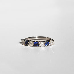 Churumbela de zafiro + diamante