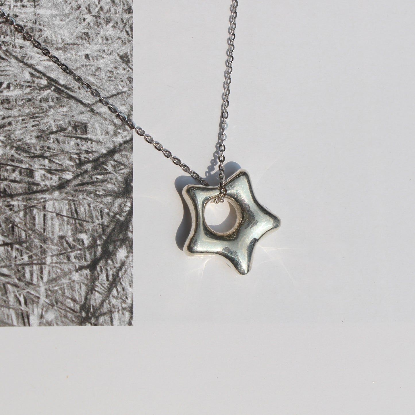 Collar Estrella en plata