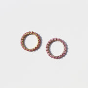 Churumbela de zafiros, montura abierta