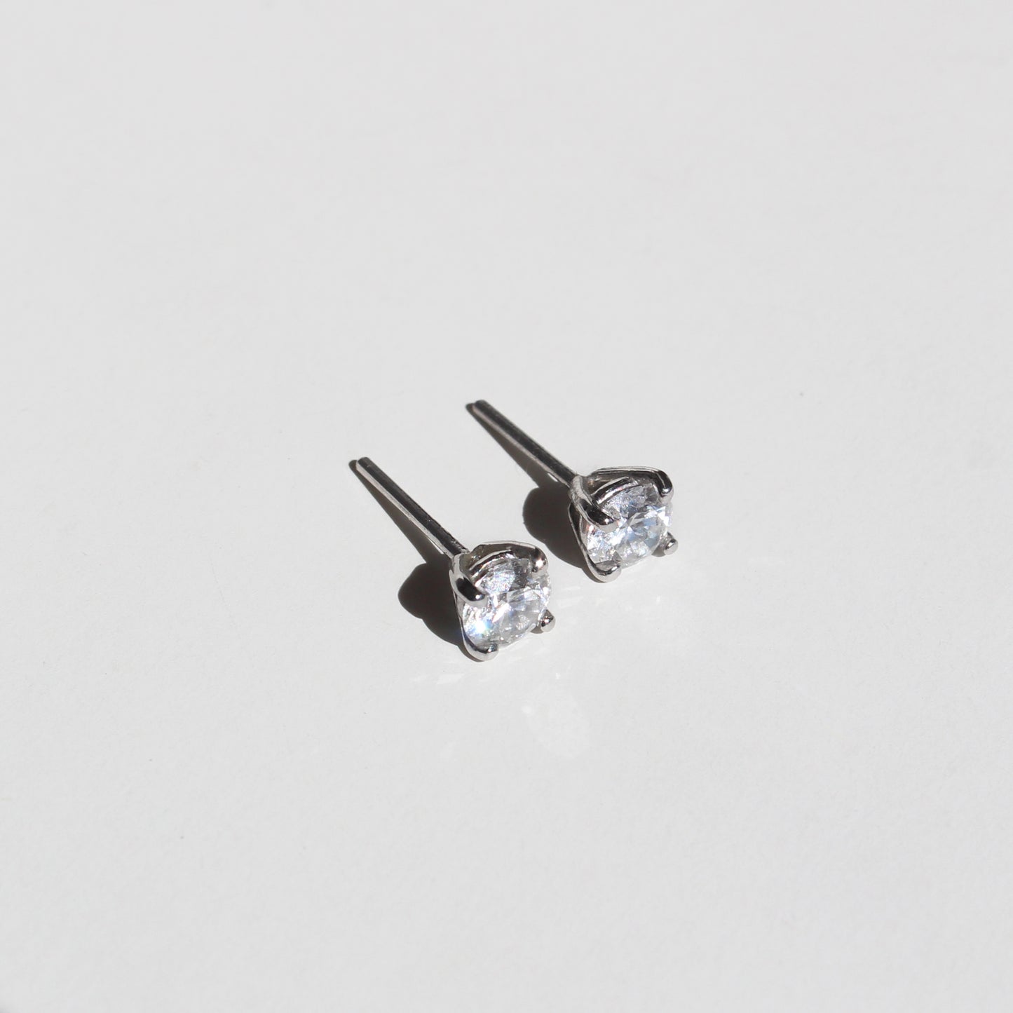 Aretes de diamante lab-grown, 0.80CT.