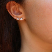 Aretes de diamante