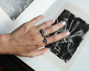 Churumbela de zafiros ovales