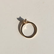 Anillo corte Radiante