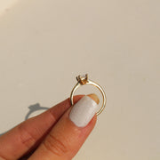 Anillo corte Radiante
