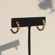 Arracadas Dani, diamante biselado