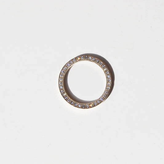Churumbela con diamantes laterales