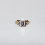 Anillo Mariana 2- Diamante esmeralda