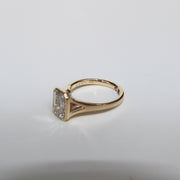 Anillo Mariana 2- Diamante esmeralda