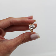 Anillo Mariana 2- Diamante esmeralda
