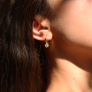 Arracadas con diamante