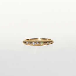 Argolla Majo, con diamantes