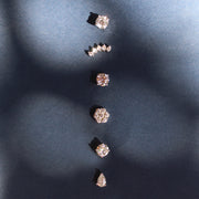 Aretes de diamante