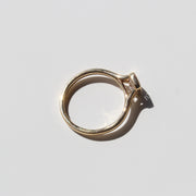 Anillo Mariana - Diamante esmeralda