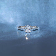 Anillo Monique - Diamante oval