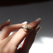 Anillo Mariana - Diamante esmeralda