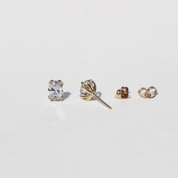 Aretes de diamante
