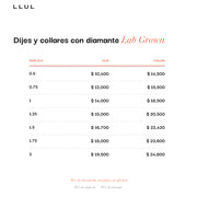 Collar Diamante Lab Grown