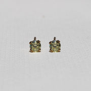 Aretes Amna de circonia.
