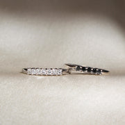 Churumbela de 5 diamantes negros, 0.18ct