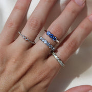 Churumbela de zafiros ceylán 2.8mm