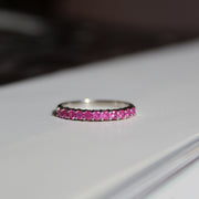 Churumbela de zafiros rosas mini