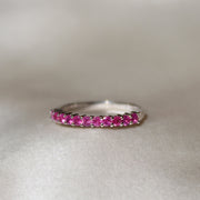 Churumbela de zafiros rosas mini