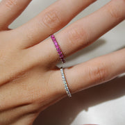 Churumbela de zafiros rosas mini