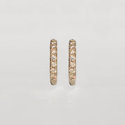 Arracadas con diamantes